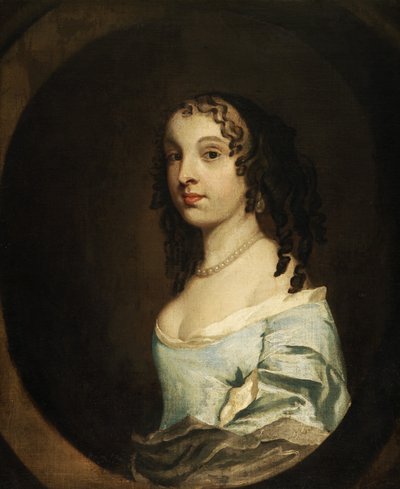 Portrait of a Lady in Blue by Peter Lely